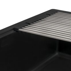 Ruvati epiStage Undermount 33-in x 19-in Granite Single bowl Workstation Kitchen Sink