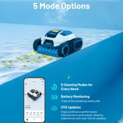 MAMMOTION SPINO E1 18.62-in Robotic Pool Vacuum