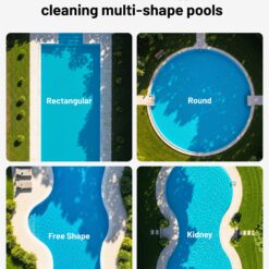 MAMMOTION SPINO E1 18.62-in Robotic Pool Vacuum
