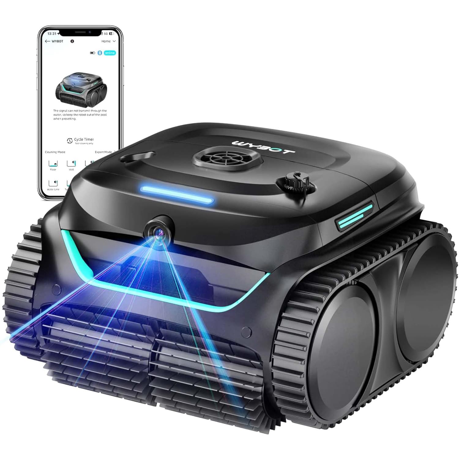 Wybot C2 Vision 12-in Robotic Pool Vacuum