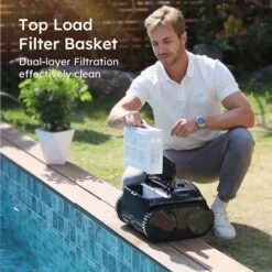 Wybot C2 Vision 12-in Robotic Pool Vacuum