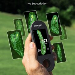MILESEEY Golf GPS Speaker with Detachable Handheld GPS