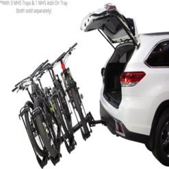 Saris Bike Rack Modular Hitch System Base - MHS 3+1 Base 2 Inch Hitch - Customizable - 3 Base Options