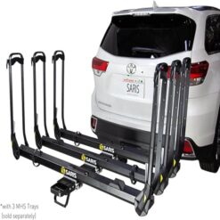 Saris Bike Rack Modular Hitch System Base - MHS 3+1 Base 2 Inch Hitch - Customizable - 3 Base Options