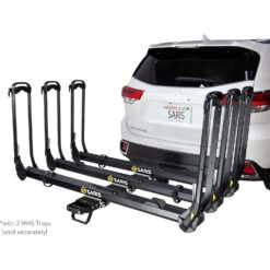 Saris Bike Rack Modular Hitch System Base - MHS 3+1 Base 2 Inch Hitch - Customizable - 3 Base Options