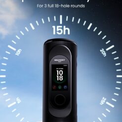 MILESEEY Golf GPS Speaker with Detachable Handheld GPS
