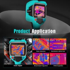 MILESEEY Industrial Dual Camera with Wide Temperature Range 256-Pixel Thermal Camera