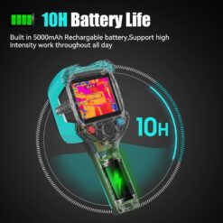 MILESEEY Industrial Dual Camera with Wide Temperature Range 256-Pixel Thermal Camera