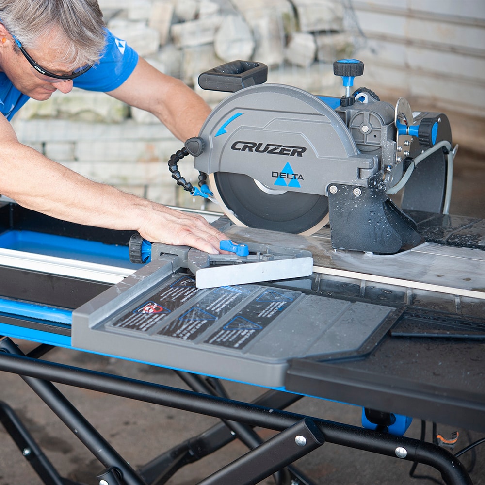 DELTA Cruzer 15 -Amp 10-in -Blade Tabletop Sliding Table Tile Saw