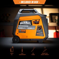 GENMAX 4000 Starting / 3200 Running Watt Gasoline Single Fuel Portable Generator