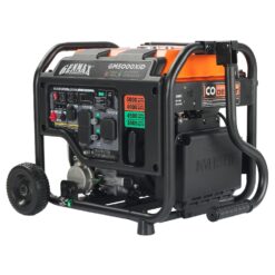 GENMAX 5000 Starting / 4000 Running Watt Gasoline/Liquid propane Dual Fuel Portable Generator