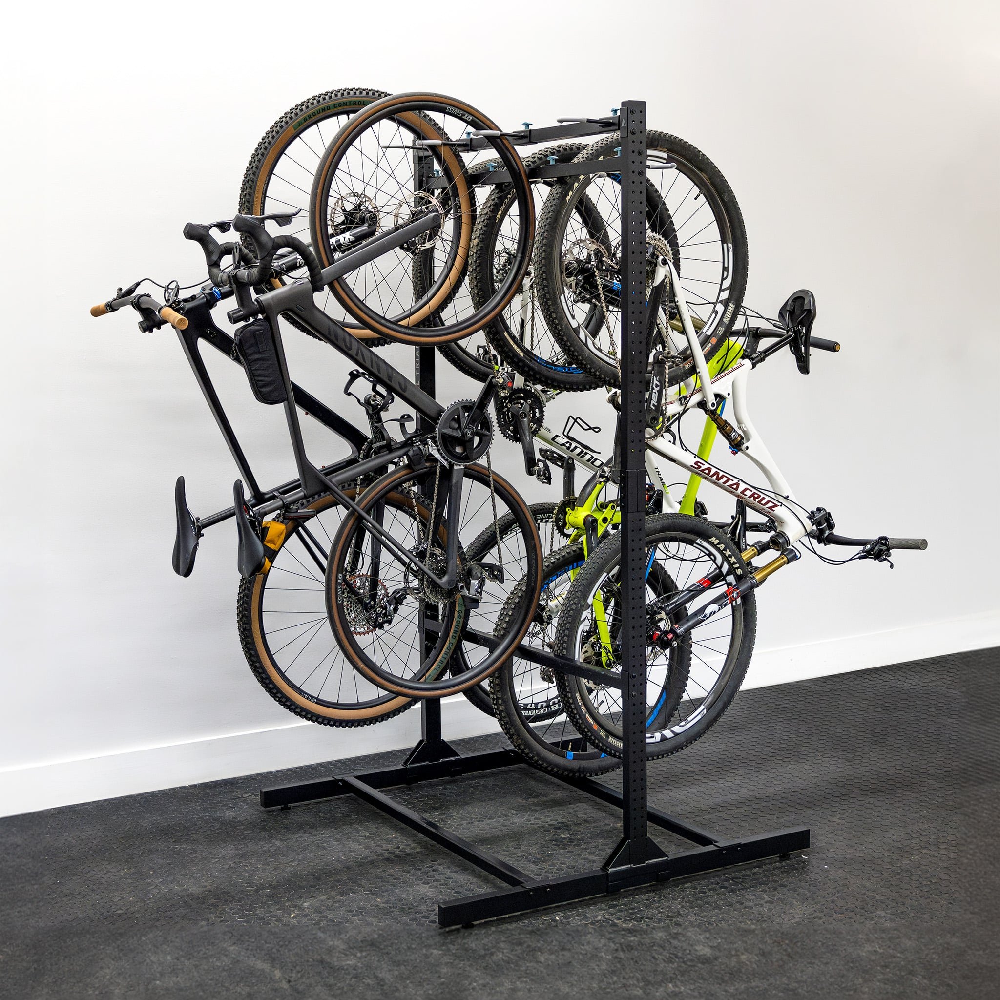 StoreYourBoard Freestanding G-Bike - Holds 8 Bikes
