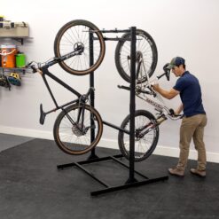 StoreYourBoard Freestanding G-Bike - Holds 8 Bikes