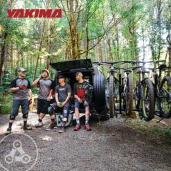 YAKIMA BackSwing Hitch Rack Swing Away Adapter Compatible w/HoldUp EVO Black