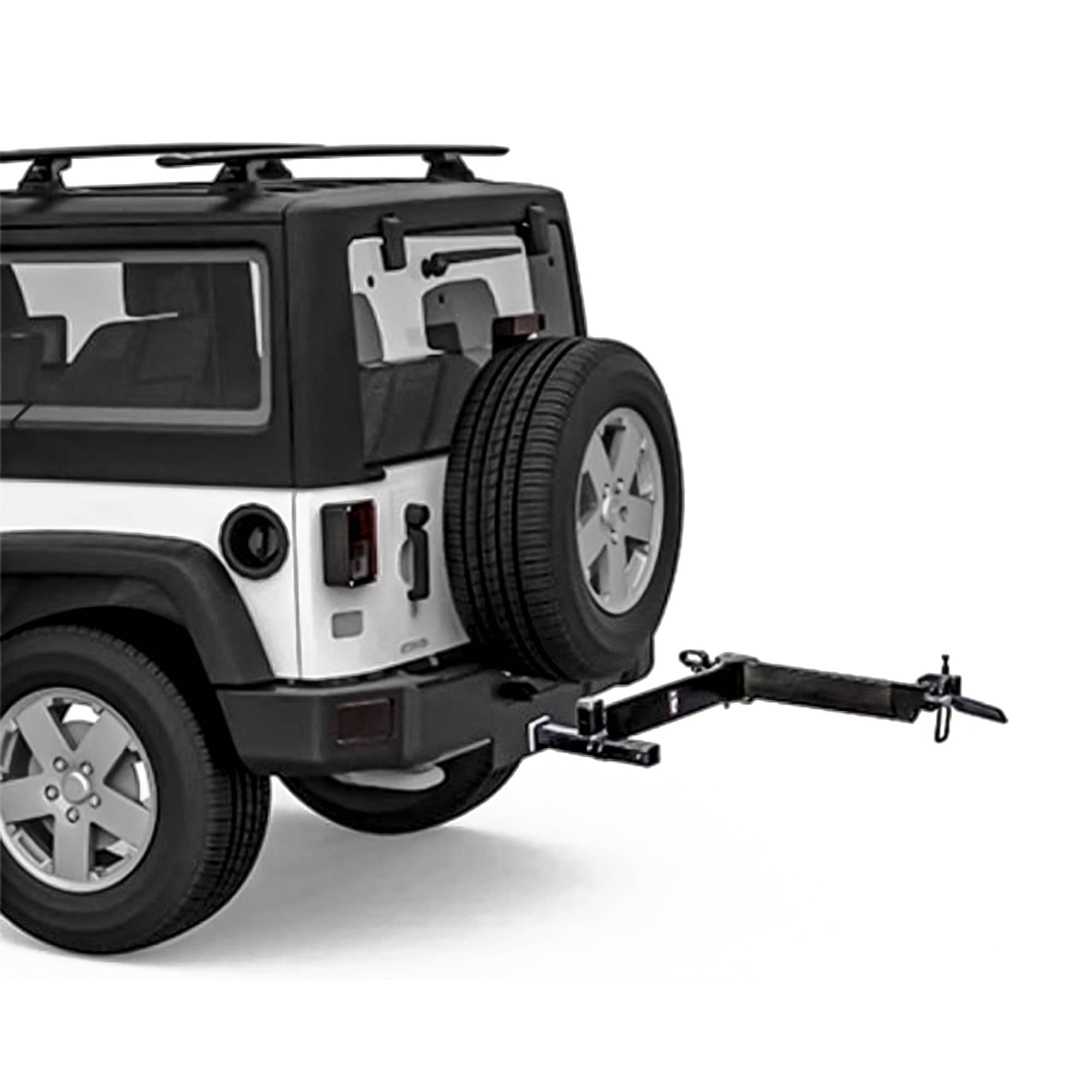 YAKIMA BackSwing Hitch Rack Swing Away Adapter Compatible w/HoldUp EVO Black