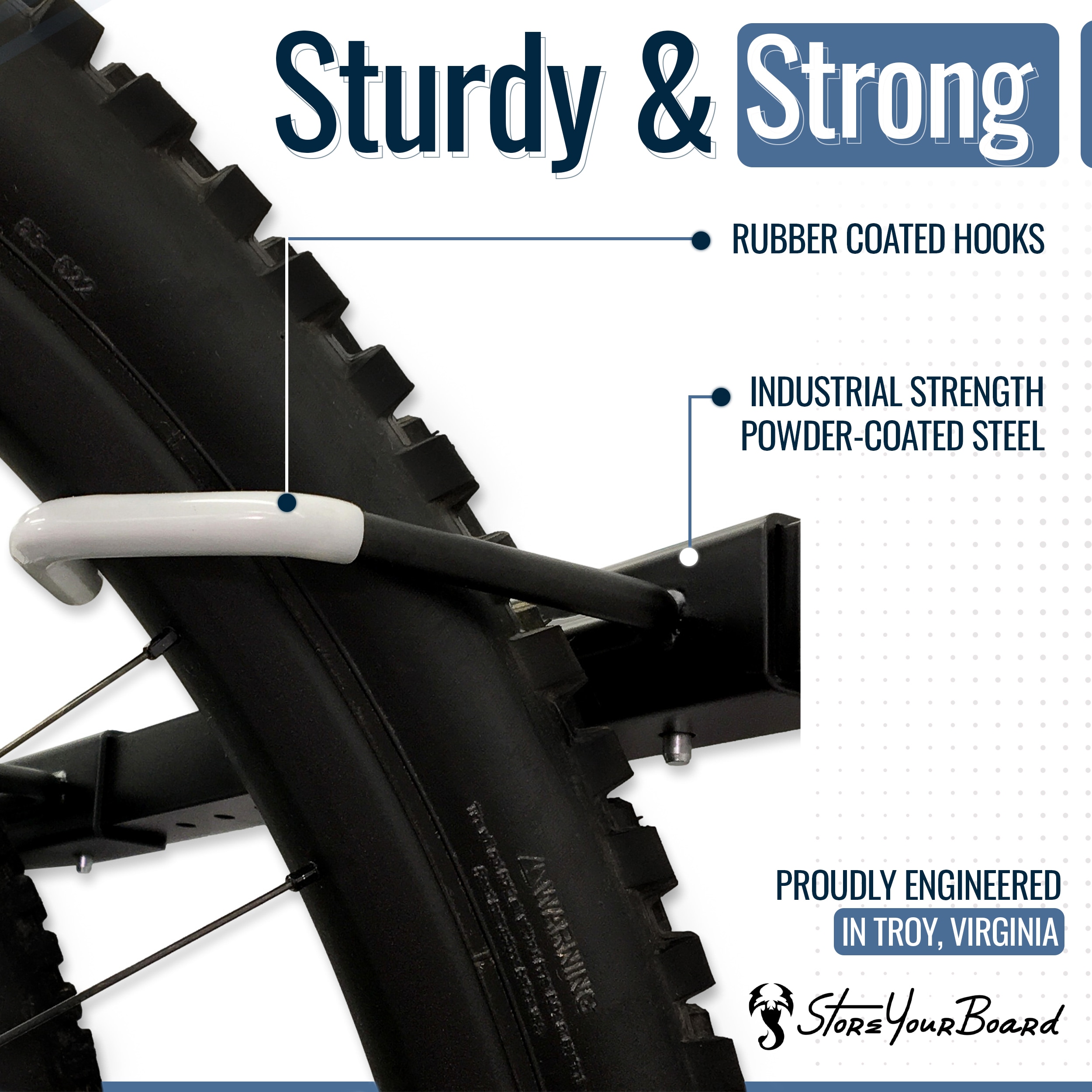 StoreYourBoard Freestanding G-Bike - Holds 5 Bikes