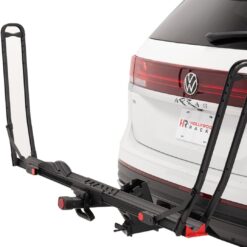 Hollywood Racks CrossTrack 2 Bike Hitch Rack for Cars, Trucks & SUVs – 2” Hitch Mount Bike Rack with Secure Frameless Design and Easy Tilt for Trunk Access – Premium Bicycle Rack and E-Bike Carrier