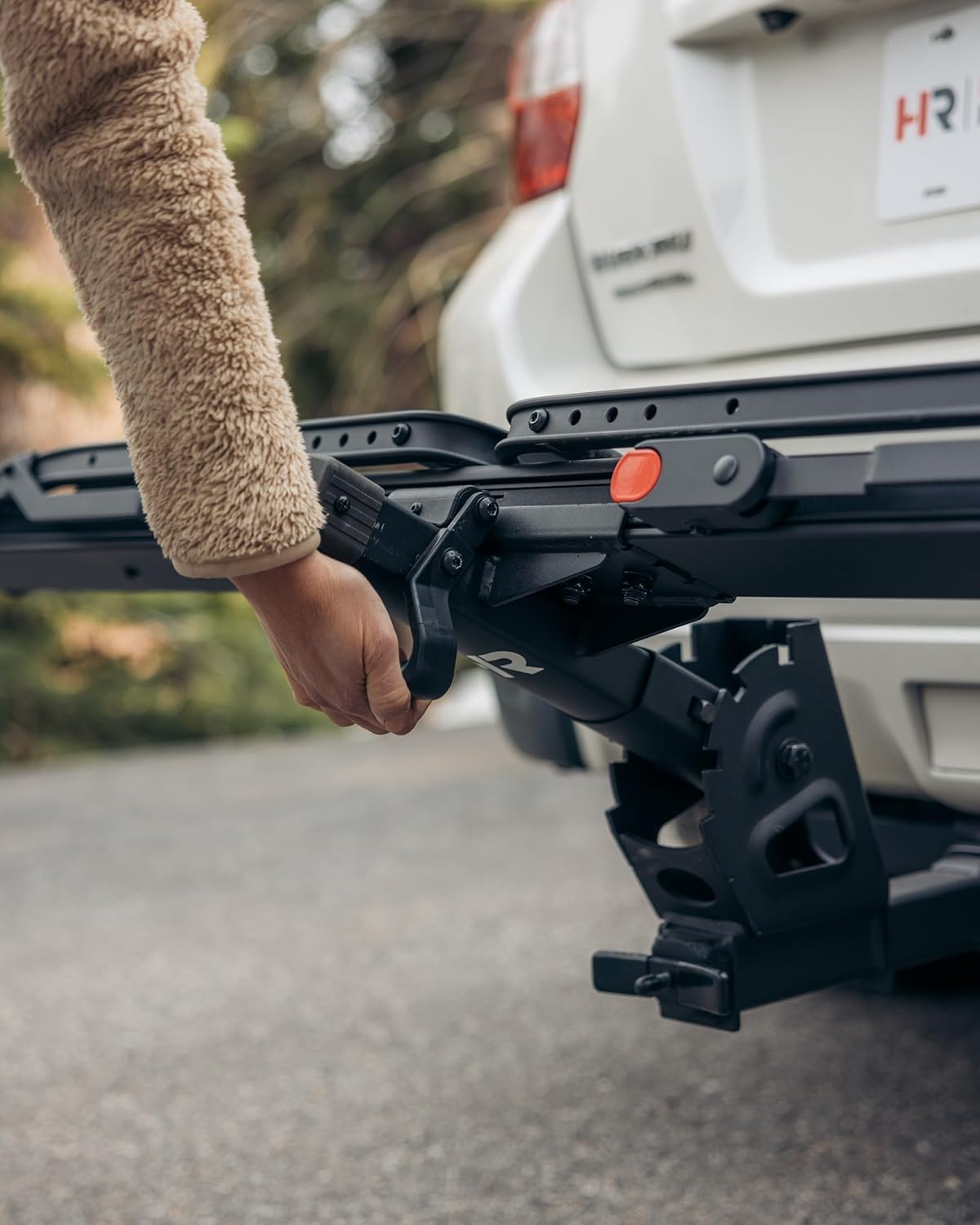Hollywood Racks CrossTrack 2 Bike Hitch Rack for Cars, Trucks & SUVs – 2” Hitch Mount Bike Rack with Secure Frameless Design and Easy Tilt for Trunk Access – Premium Bicycle Rack and E-Bike Carrier