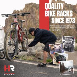 Hollywood Racks, Trail Rider, Hitch Mount Rack, 1-1/4'' and 2'', Bikes: 2