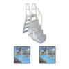 Main Access 54-in Plastic A-frame pool ladder Hand Rail