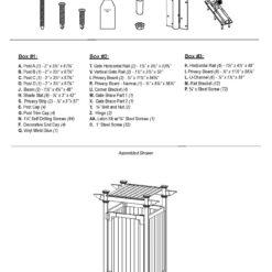 Zippity Outdoor Products 61.625-in x 46.625-in x 88.75-in White Outdoor Shower Kit Enclosure