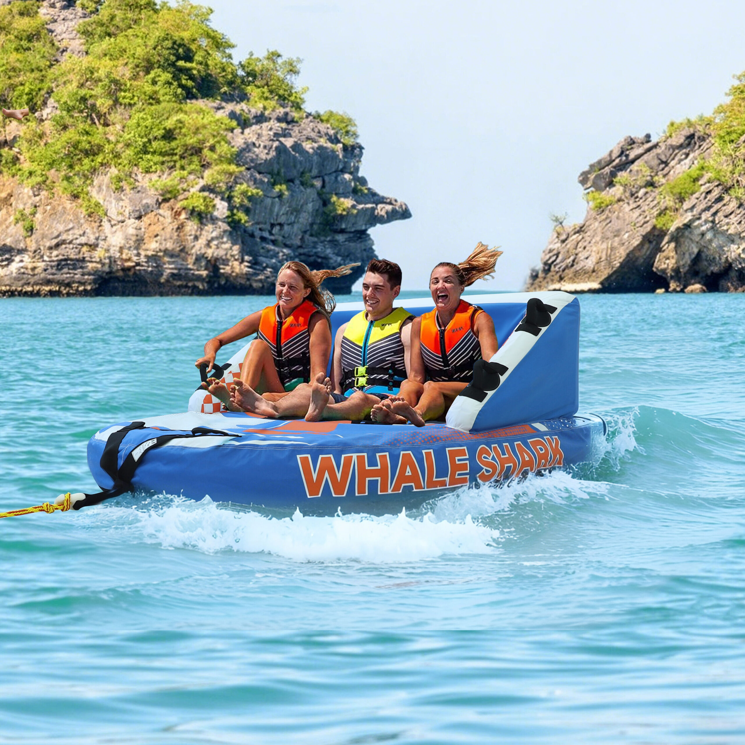 VEIKOUS Blue Tube float