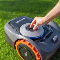 Segway Navimow i110N 7.1-in RTK+Vision Robot Lawn Mower for Up to 1/4 Acre with AI-Assisted Mapping and Multi-Zone Management