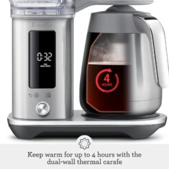 Breville Luxe Drip Coffee Machine BDC465DBL, Damson Blue, Thermal Carafe