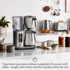 Breville Luxe Drip Coffee Machine BDC465OLT, Olive Tapenade, Thermal Carafe