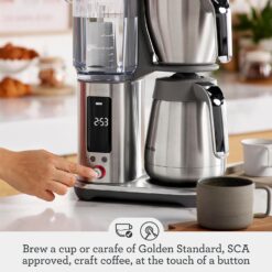 Breville Luxe Drip Coffee Machine BDC465OLT, Olive Tapenade, Thermal Carafe