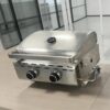 COWSAR 239.7-Sq. in Stainless steel Portable Liquid propane Grill