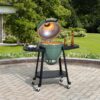 Sunjoy 386-Sq. in Green Portable Charcoal Grill