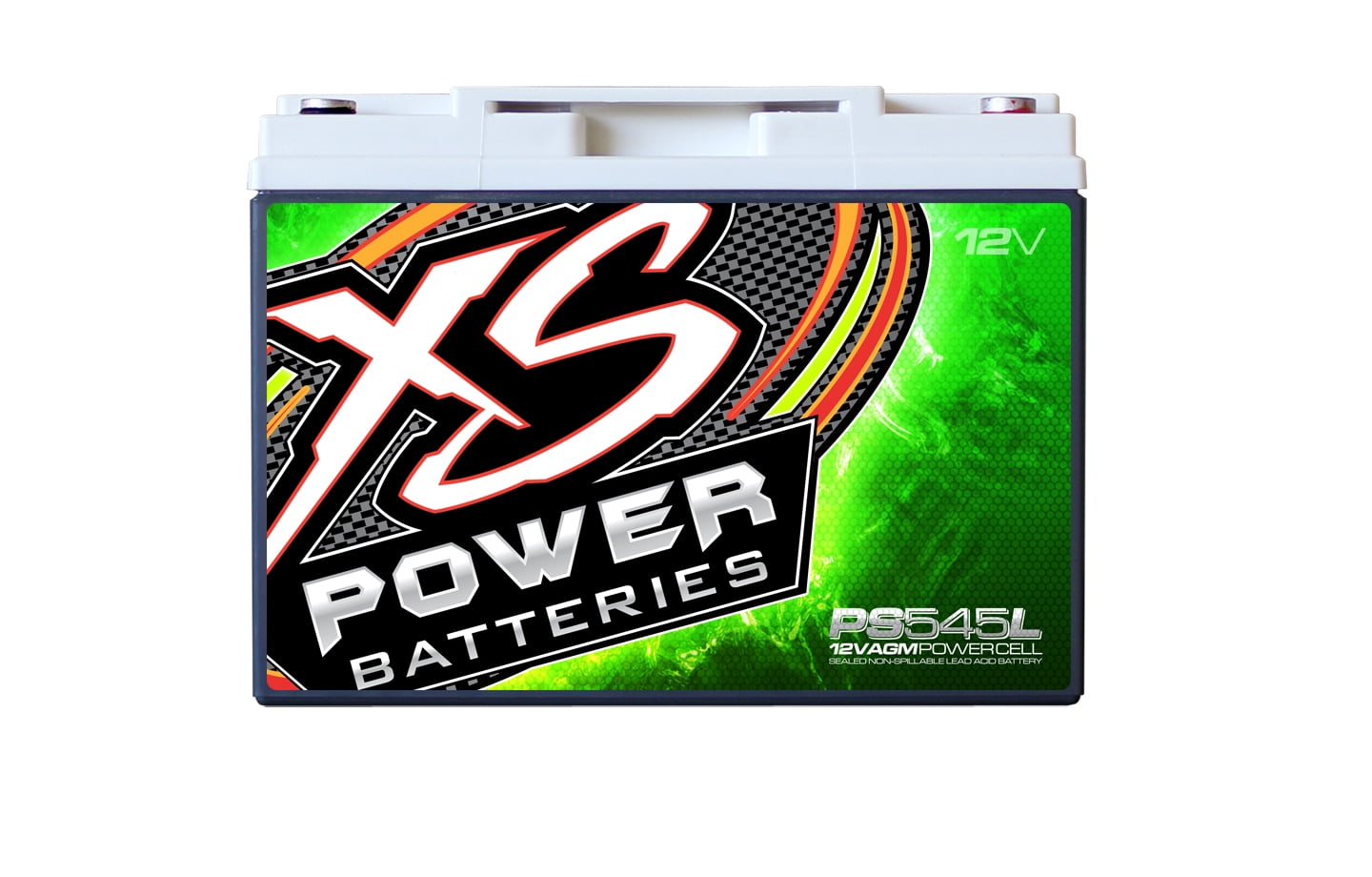 XS Power PS545L 800 Amp 12V Power Cell 600W Car Audio AGM Battery CA: 276/Ah: 17