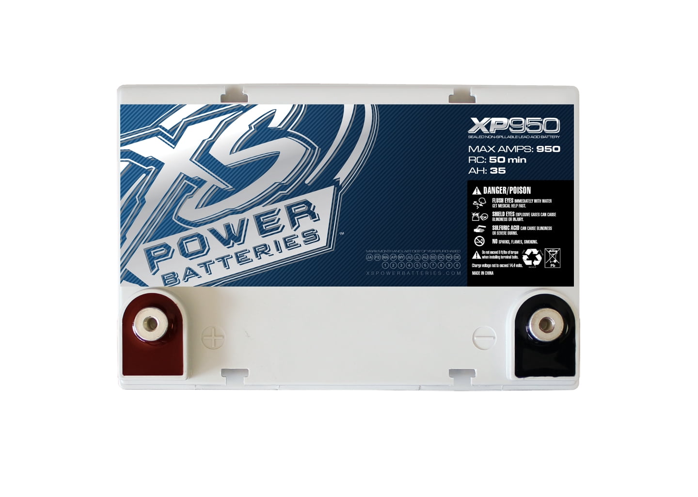 XS Power XP950 950 Watt Power Cell Marine Stereo Battery For Boat