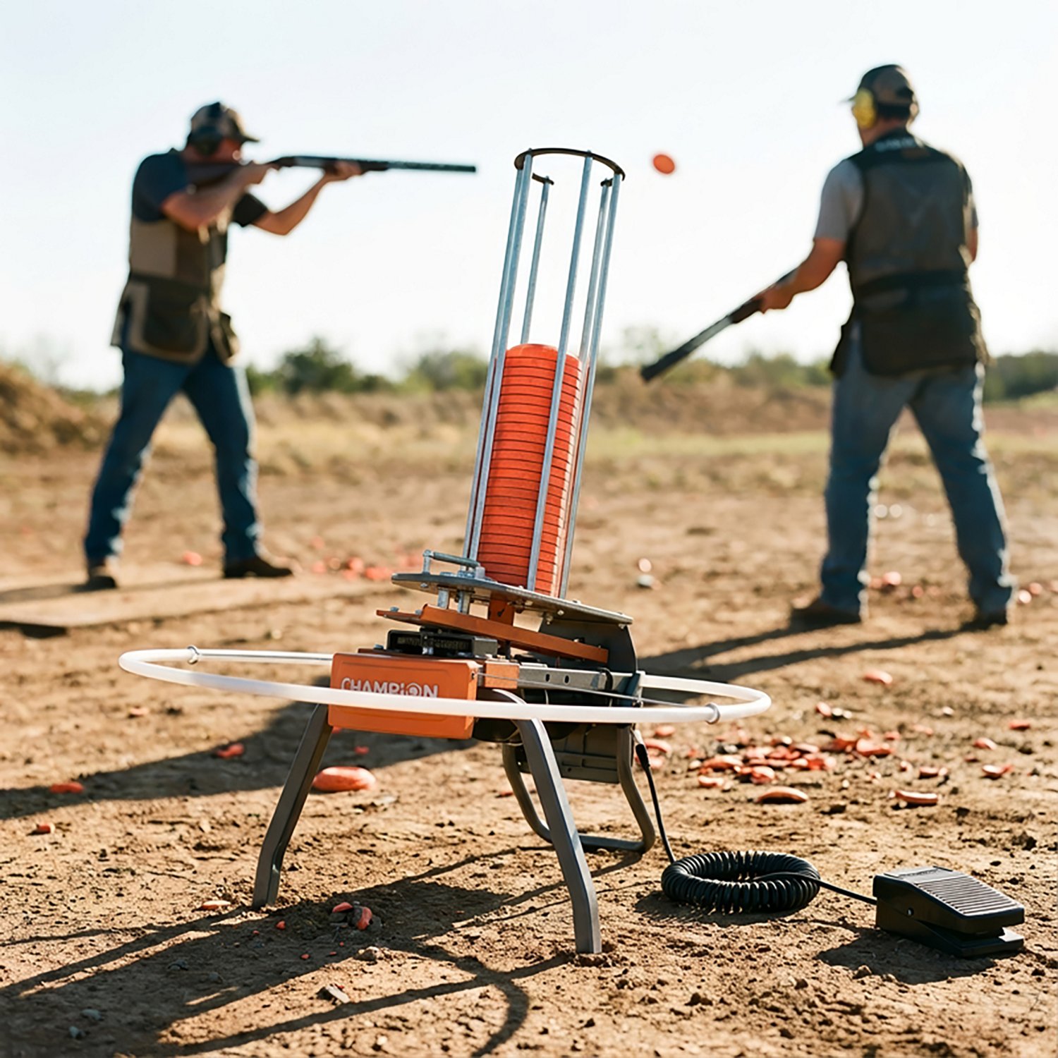 Champion Targets Workhorse Electronic Auto-Feed Trap Clay Thrower
