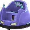 Flybar FunPark 6V Bumper Car for Toddlers, Kids Bumper Car, Electric Toddler Ride On Toys for Kids, Baby Bumper Car, Ages 1.5-4 Years, LED Lights, 360 Degree Spin, Supports up to 66 pounds (No Remote)