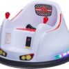 Flybar FunPark 6V Electric Bumper Car Ride-On for Toddlers, Ages 1.5–4 Years, LED Lights, 360° Spin, Supports up to 66 lbs (No Remote)