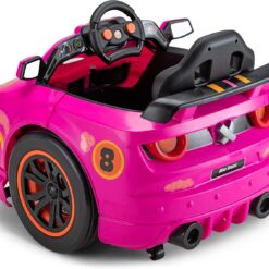 Kid Trax Dizzy Racers 6V Ride On Car – Toddler Toy with 360° Spin, w/Big Wheel, Indoor/Outdoor Toys, Electric Cars for Kids, Ride On for Boys & Girls, Max Weight of 66lbs, Ages 2-5 – Pink CAR