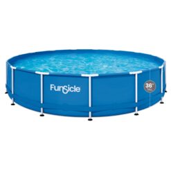 Funsicle 15ft x 36 Inch Outdoor Activity Round Frame Above Ground Swimming Pool Set