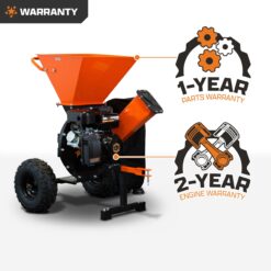 DK2 Manual 7 -HP DK2 POWER Gas Wood Chipper, 3-in Maximum Branch Diameter