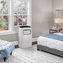 Danby 6500 BTU (DOE) 115-Volt Vented Medium Room Portable Air Conditioner Remote Included