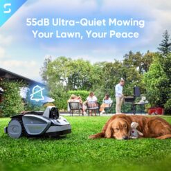 Sunseeker V3 Robotic Lawn Mower with GPS Assisted Navigation (Up to 1/8 acre)
