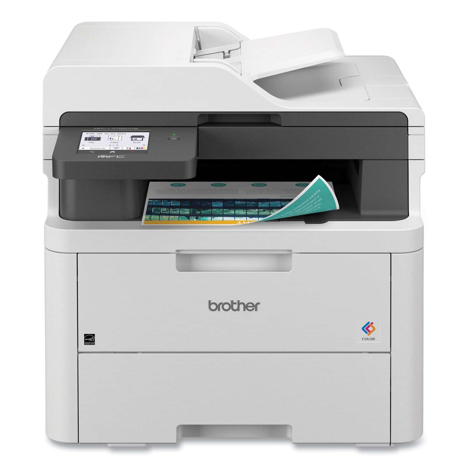 Brother Wireless MFC-L3720CDW Digital Color All-in-One Printer Copy/Fax/Print/Scan