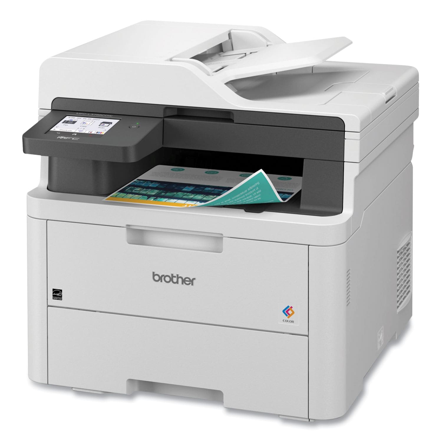 Brother Wireless MFC-L3720CDW Digital Color All-in-One Printer Copy/Fax/Print/Scan