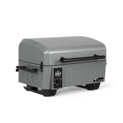 TYTUS Emberwood 282-Sq. in Gunmetal Gray Portable Wood pellet Grill