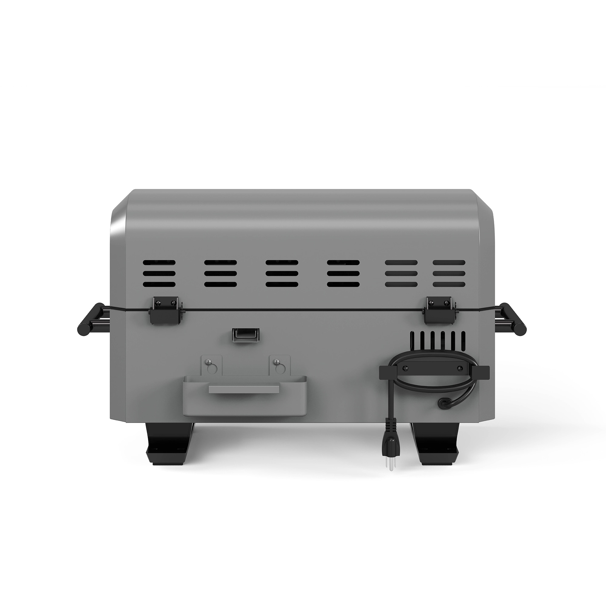 TYTUS Emberwood 282-Sq. in Gunmetal Gray Portable Wood pellet Grill