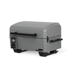 TYTUS Emberwood 282-Sq. in Gunmetal Gray Portable Wood pellet Grill