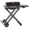 Feasto 360-Sq. in Black Portable Liquid propane Grill