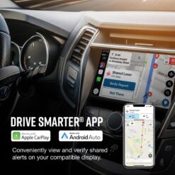 Escort MAX 4 Radar Detector – 2X The Filtering Accuracy, AutoLearn Intelligence, Advanced Detection Range, Built-in GPS and Bluetooth Connectivity, Apple CarPlay and Android Auto Compatible