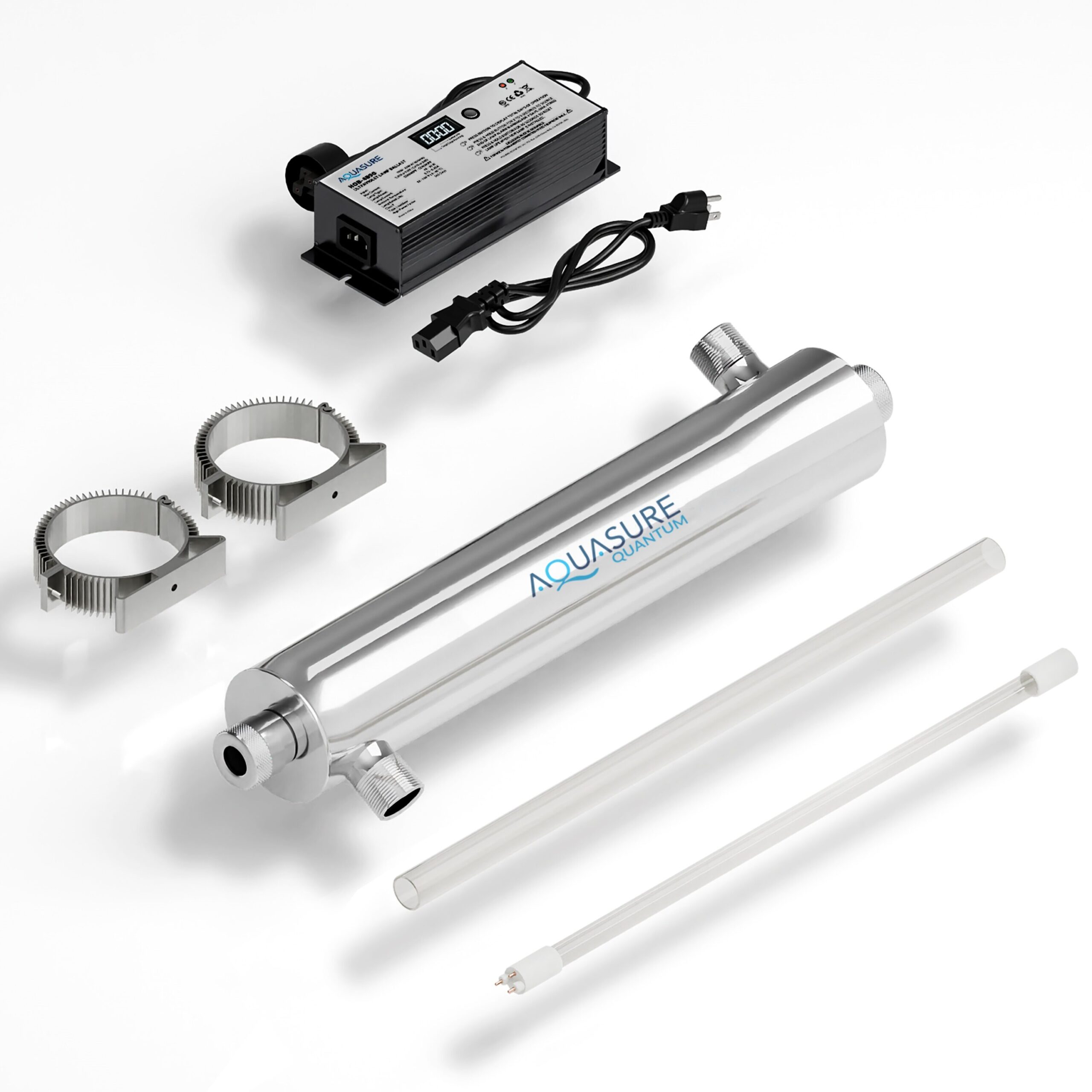AQUASURE Quantum UV Single-stage 18-GPM Ultraviolet UV Soft water Whole House Water Filtration System